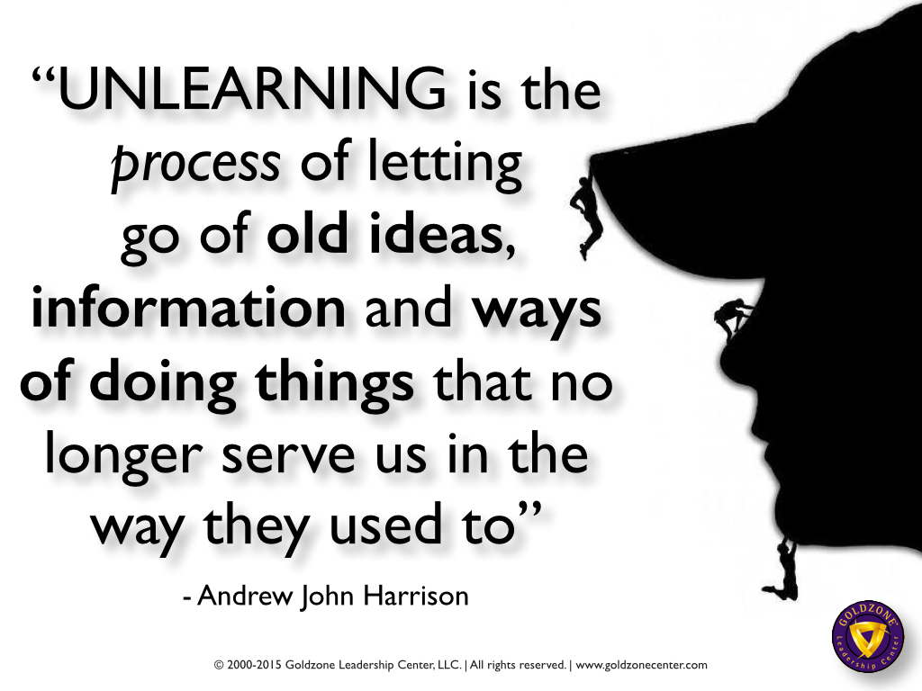 Unlearning | Always finding the silver lining